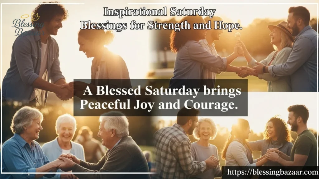Inspirational Saturday Blessings for Strength and Hope