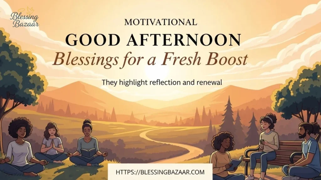 A collection of creative good afternoon greeting ideas for friends and family, featuring colorful text and cheerful designs.
