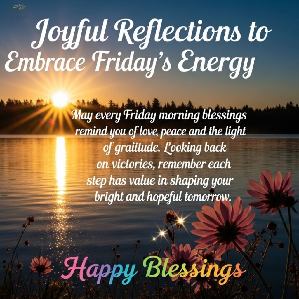 Vibrant artwork reflecting happiness and excitement, embodying the positive energy of Friday celebrations.