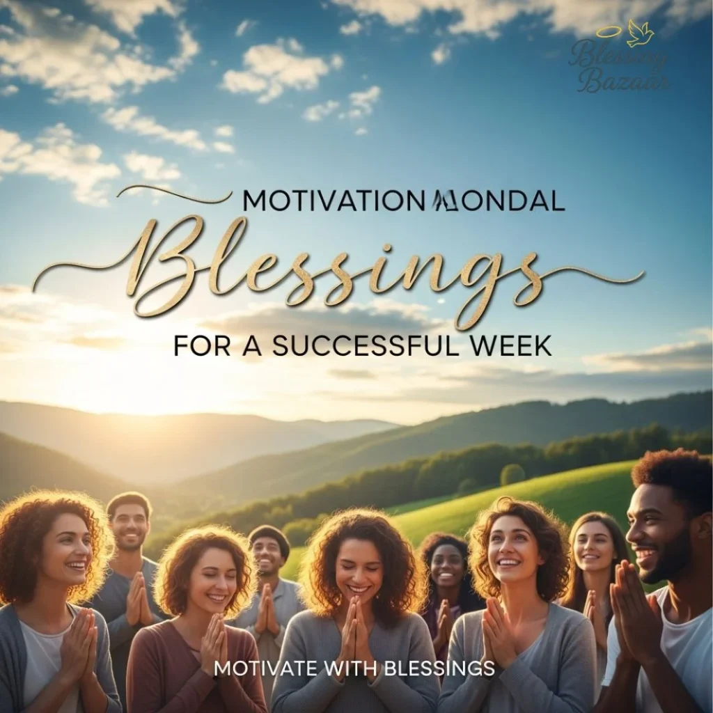 Motivational Monday Blessings for a Successful Week