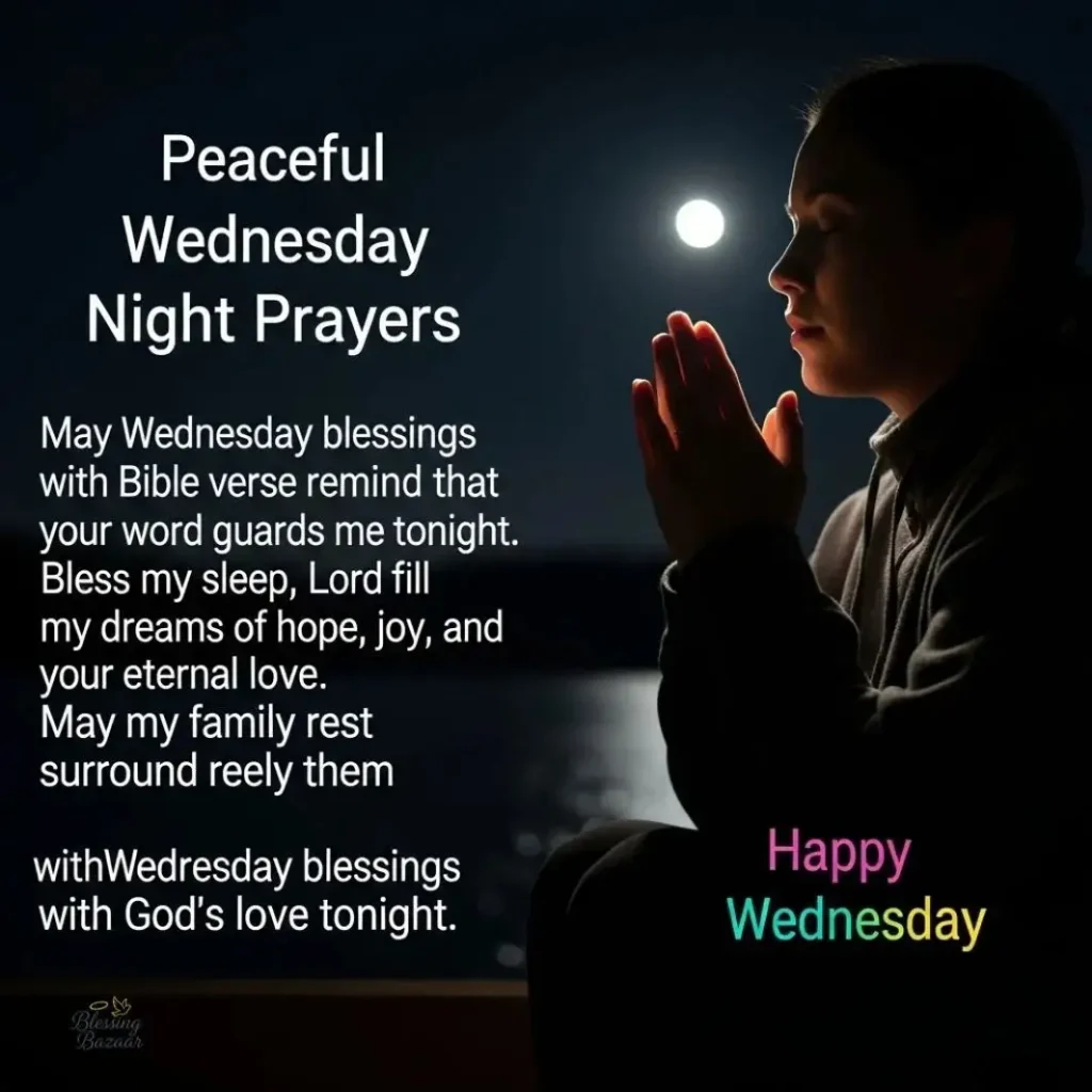 A tranquil setting depicting people in prayer on a Wednesday night, illuminated by gentle candlelight.
