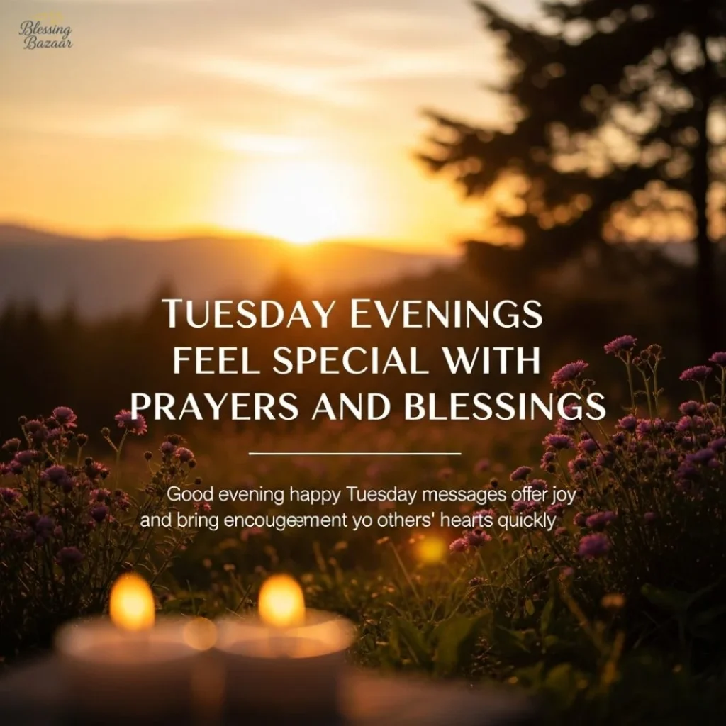 Why Tuesday Evenings Feel Special with Prayers and Blessings